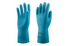 Magno 70 handschoen, rubber, food approved, blauw, XXL (10-10,5)